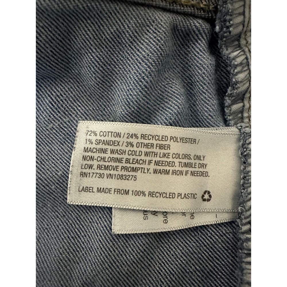 Ava & Viv Women's 20W Jeans Blue Denim Skinny Stretch Casual - Picture 7 of 8